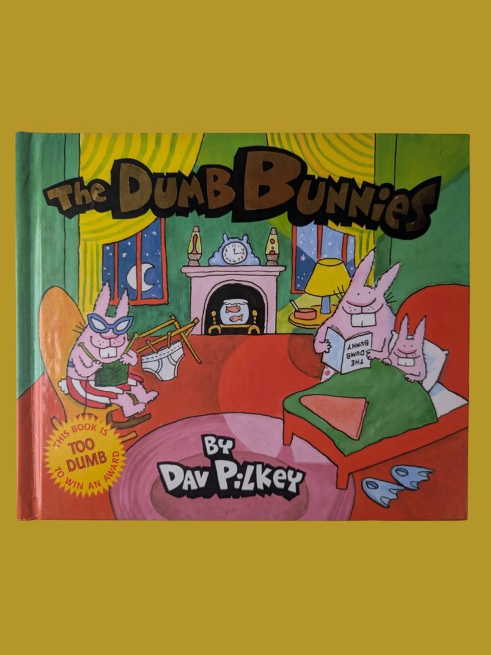 5/$25 Vintage 2007 The Dumb Bunnies Hardcover by Dav Pilkey